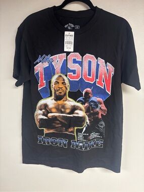 Zumiez Mike Tyson Black Graphic Tee NWT